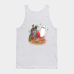 Old school Graveyard Tank Top